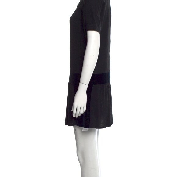 The Kooples Velvet Collared Mini Dress - Picture 2 of 5